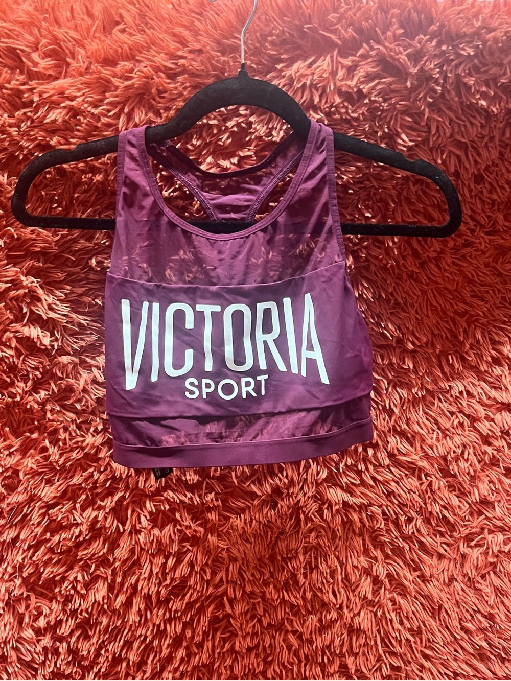 Victoria’s Sport Women's Burgundy Sports Bra Size Large
